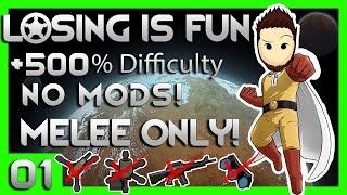 RimWorld - Melee Only Challenge No Mods No Pause +500% Losing is Fun 01