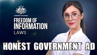 Honest Government Ad  Freedom of Information Laws