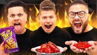 Eating ONLY Spicy Food For 24 Hours *DANGEROUS*