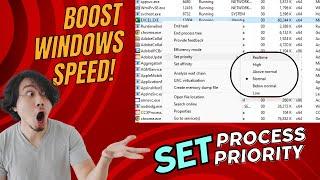 How to set Process Priority in Windows 11  Boost your computers speed like a pro