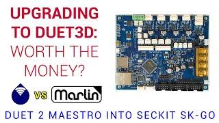 Duet 2 Maestro & Reprap firmware on SK-GO Guide for a Marlin user