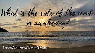 Guided Meditation What is the role of the mind in awakening?