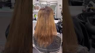 Let’s fix this #hairtransformation #colorcorrection #balayage #hairstylist #hair #haircut #haircare