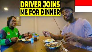 Friendly Indonesian Driver Helps Me Find Javanese Food and Joins Me For Dinner 