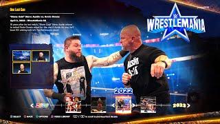 WWE 2K24 Showcase #18  Steve Austin vs. Kevin Owens   4K BEST QUALITY