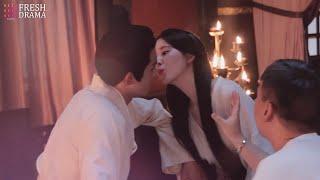 【BTS】Kiss scene of Leo Wu and Zhao Lusi  Love Like The Galaxy  Fresh Drama