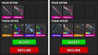 What Do People Offer For Sakura Knife? MM2