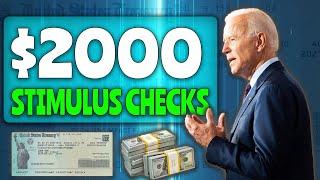 Only 48 Hours Remaining for Deposits $2000 Stimulus Checks Approved for Social Security SSI SSDI VA