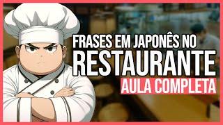 Frases de RESTAURANTE em JAPONÊS