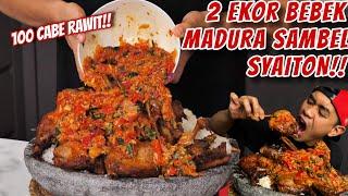 INI BARU BEBEK MADURA SAMBEL SETAN 100 CABE RAWIT