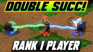 Against Rank 1 BNet Player - Double Drain - WC3 - Grubby