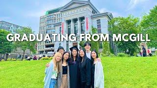 GRADUATING FROM MCGILL UNIVERSITY ‍ My Last Vlog in Montreal 