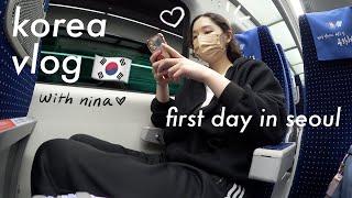 KOREA VLOG 2022 pack with me travel prep first day in seoul