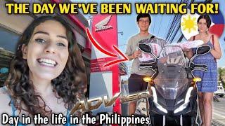 OUR DREAM PURCHASE IN THE PHILIPPINES Buying a new Motorcycle? Day in the life in the Province