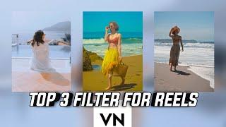 TOP 3 Insta reels filter On Vn app  Vn lut filter free download