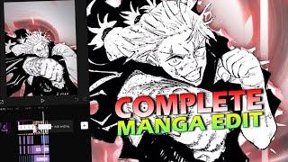 How to make a manga edit tutorial on capcut  CapCut Tutorial