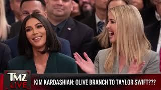 Kim Kardashian Shows Love To Ivanka Trumps Swiftie-Inspired Cake For Daughter  TMZ Live