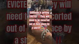 Someone is getting EVICTED‼️They will need to be escorted out of their place by a sheriff‼️#shorts