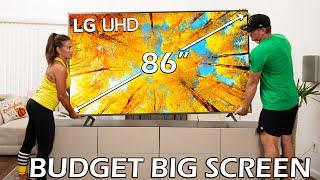 Massive 86 LG LED TV - only $1000