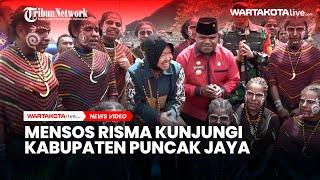 Mensos Risma Kunjungi Kabupaten Puncak Jaya