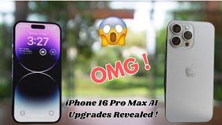 iPhone 16 Pro Max New Screen Sizes Buttons and AI Innovations