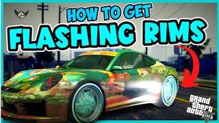 Unlock Flashing Rims in GTA 5 Online 1.69 Glowing Wheel Glitch Guide