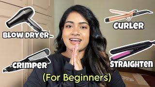 Best Hair Styling Tools for Beginners  Personal Hair Styling Tools