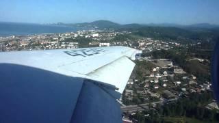 Takeoff in a Kuban Airlines Yak-42 from Sochi