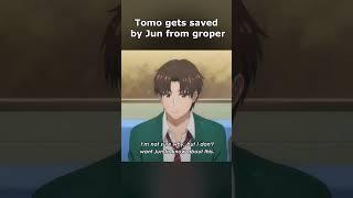 Tomo gets saved by Jun from Groper