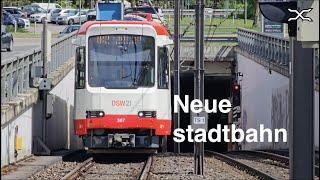 Neue stadtbahn Dortmund  HeiterBlick Vamos  B80D  Stadtbahn Rhein-Ruhr  Light rail in Germany