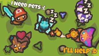 Taming.io Taming + Unlocking Pets for My Brother
