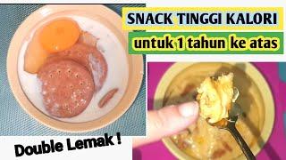 SNACK MPASI TINGGI KALORI UNTUK 1 TAHUN KE ATAS  CEMILAN BB BOOSTER