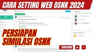 Cara Setting Web UBK Persiapan Simulasi OSNK 2024