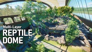 HUGE Multi-Layer Reptile DOME in Planet Zoo