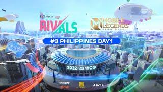 WCG Rivals #3 Philippines - MLBB Day 1