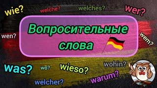 Немецкий с нуля - Вопросительные слова на Немецком Языке 