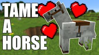 How to Tame a Horse in Minecraft All Versions
