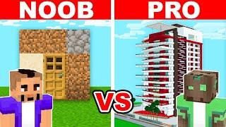 NOOB vs HACKER Hice Trampas en un Reto de Construcción Minecraft