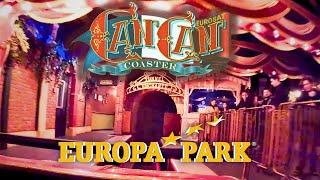 Eurosat CanCan-Coaster Europa-Park 2024 Front-Row Onride POV