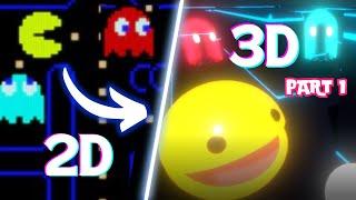 I Made Pacman but its in 3D - Part 1