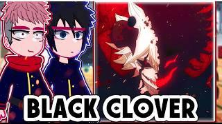 Jujutsu Kaisen reacting to BLACK CLOVER \\ ◆Bielly - Inagaki