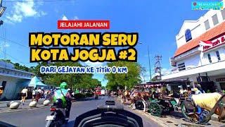 Jelajahi JALANAN Kota JOGJA  Motoran SERU dari Jalan AFFANDI ke Titik NOL KM