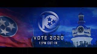 “VOTE 2020” - 11pm Cut-In  MT10 News