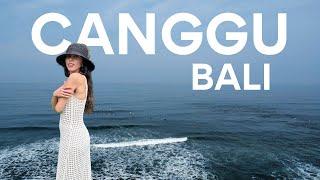 Canggu Bali Travel Vlog 2024   Things to do food & surf  HECTIC CITY  Indonesia 4K