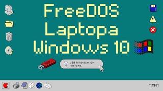 FreeDOS Laptopa Windows 10 Kurulumu