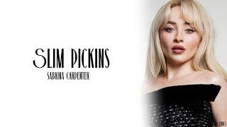 Sabrina Carpenter - Slim Pickins Lyrics