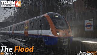 The Flood  London Overground  Train Sim World 4 4K 60FPS