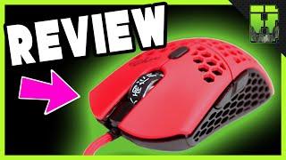 Finalmouse Ninja Air58 Review Cherry Blossom Red Gaming Mouse