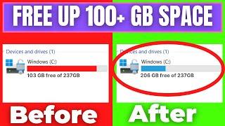 How To Free Up C Drive Space In Windows  2022