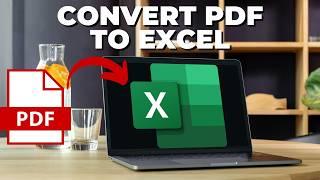 How To Convert PDF to Excel 2024